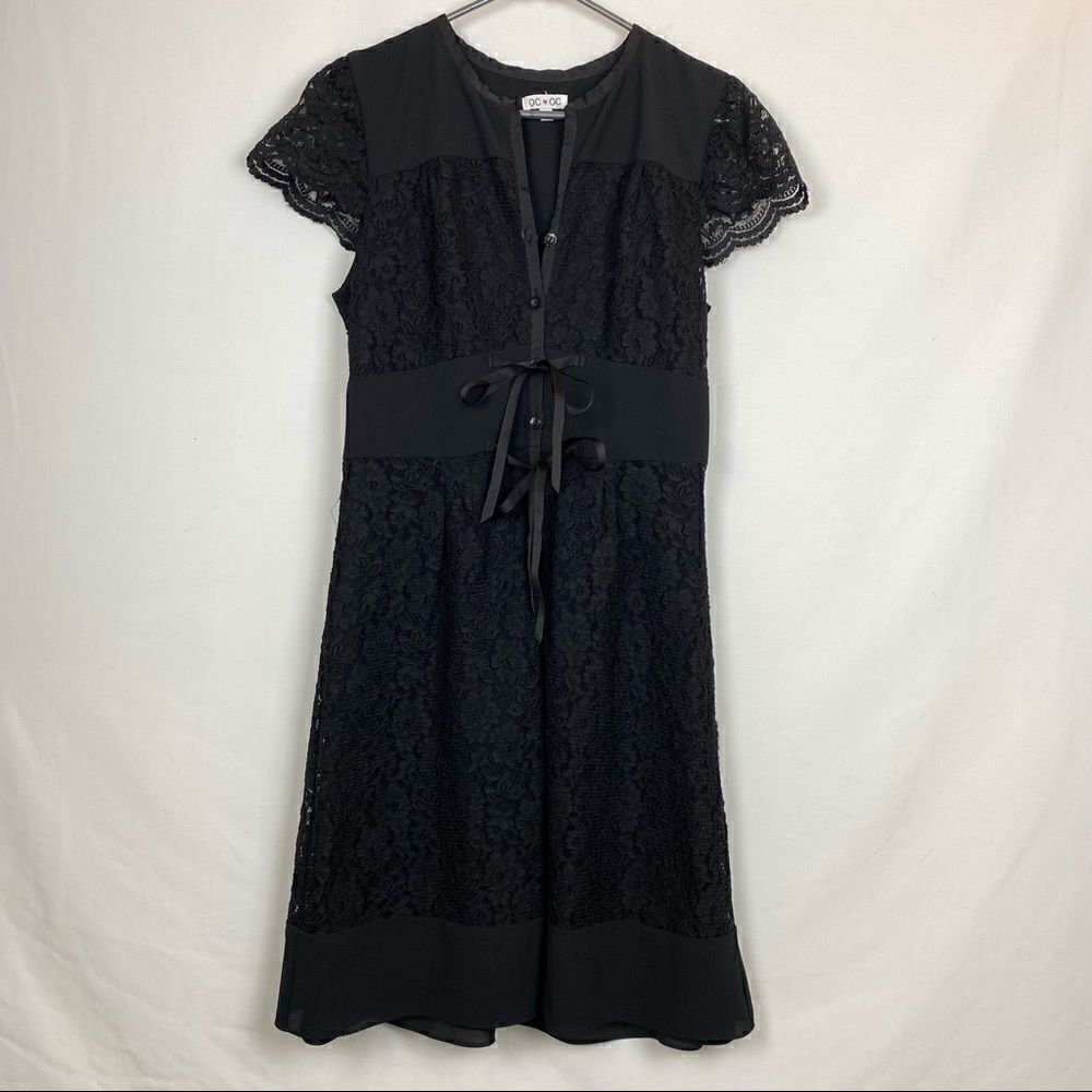 Black lace dress   